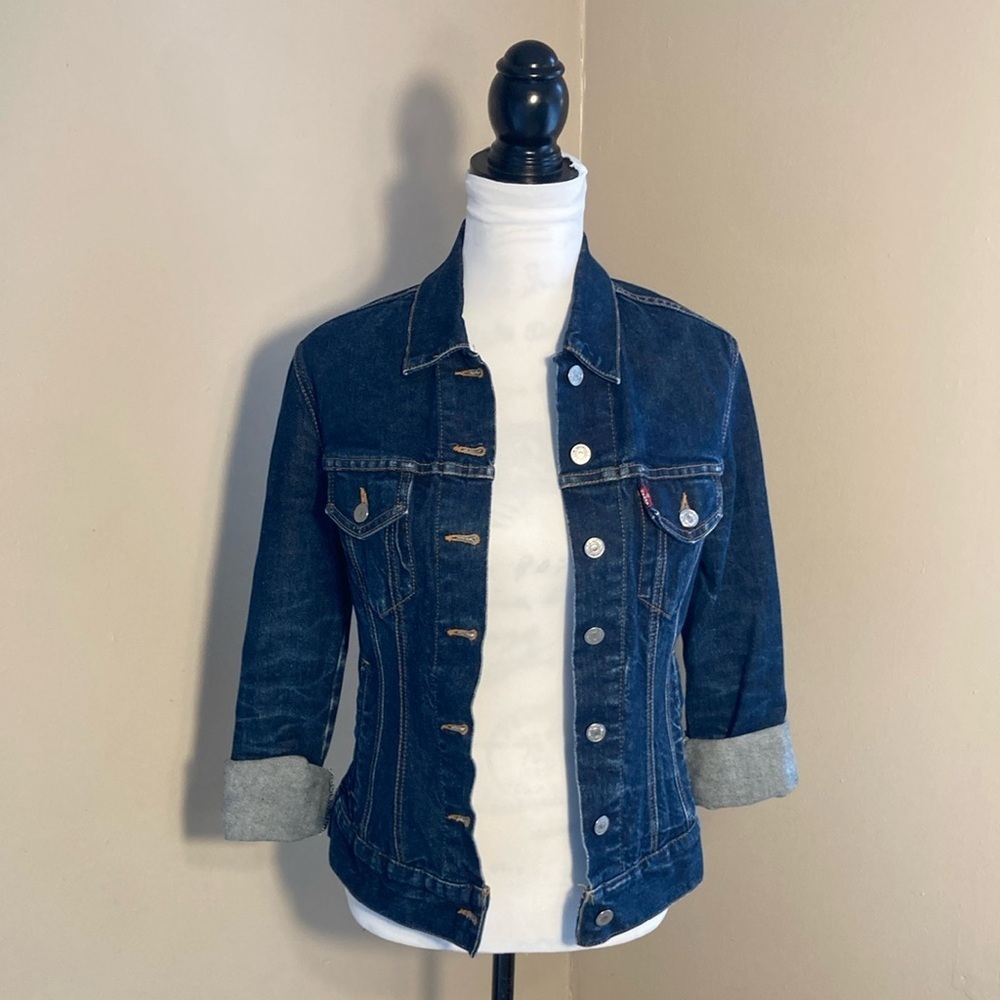 Women's Levi Red Tab Jean Jacket Size Small